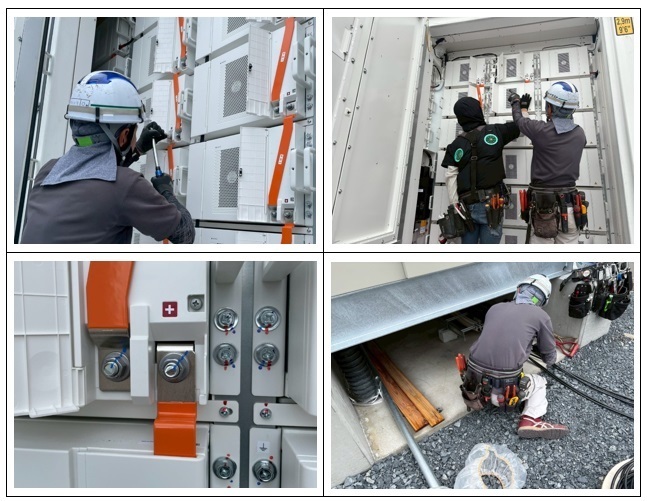 【系統用蓄電池】BESS AC出力2MW DC容量8MWh（埼玉県）