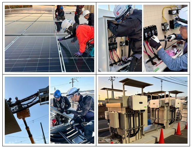 【高圧自家消費型】工場　太陽光発電設備施工（和歌山県）