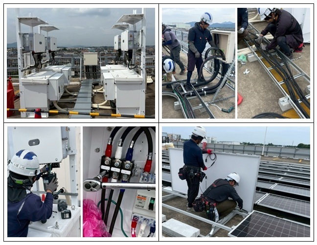 【高圧自家消費型】某遊戯施設　太陽光発電設備施工（茨城県）