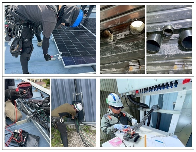 【高圧自家消費型】某工場　太陽光発電設備施工（千葉県）