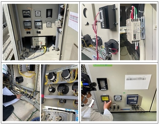 高圧受変電盤改修 キュービクル改造・改修 オムロン OVGR/RPR 高圧受変電盤改修 キュービクル改造・改修 オムロン OVGR/RPR