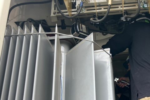 【高圧受変電設備】500kVA高圧トランス更新後の接続作業