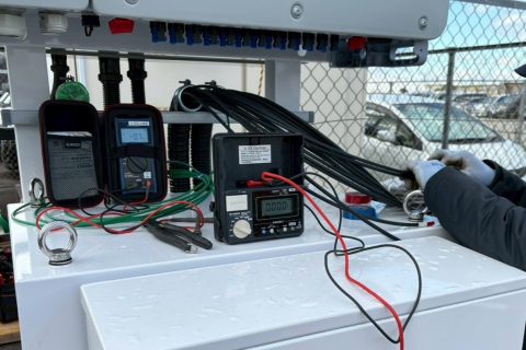 【高圧自家消費型】パワーコンディショナ絶縁抵抗測定