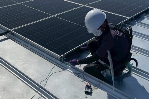 【高圧自家消費型】太陽光パネル設置後の電気測定・品質確認