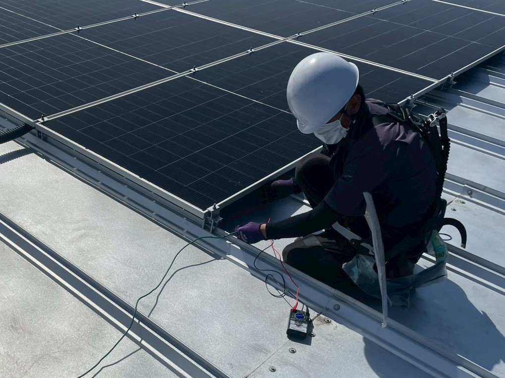 【高圧自家消費型】太陽光パネル設置後の電気測定・品質確認