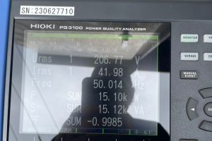 【各種試験】単相回路 電圧・電流測定
