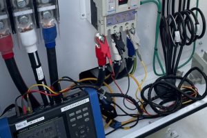 【各種試験】500A遮断器へのPQ3100接続