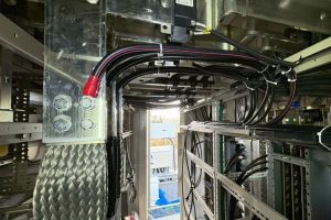 【高圧受変電設備】高圧受変電盤内 母線・CT回路配線施工