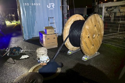 【高圧受変電設備】PAS更新工事・高圧ケーブル布設