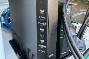 【系統用蓄電所】ひかり回線・通信機器接続完了