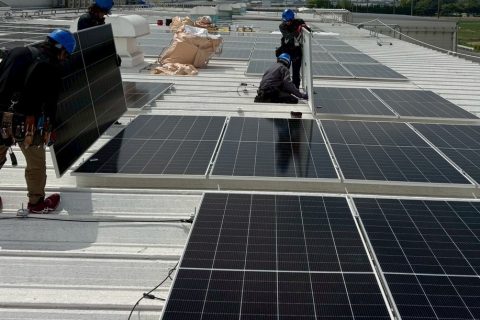【高圧自家消費型】太陽光パネル設置工事