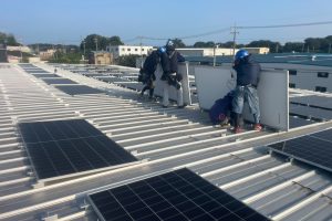 【高圧自家消費型】太陽光パネル据付作業
