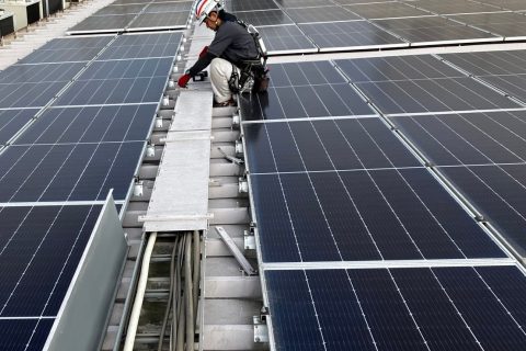 【高圧自家消費型】太陽光パネル 配線経路の確認