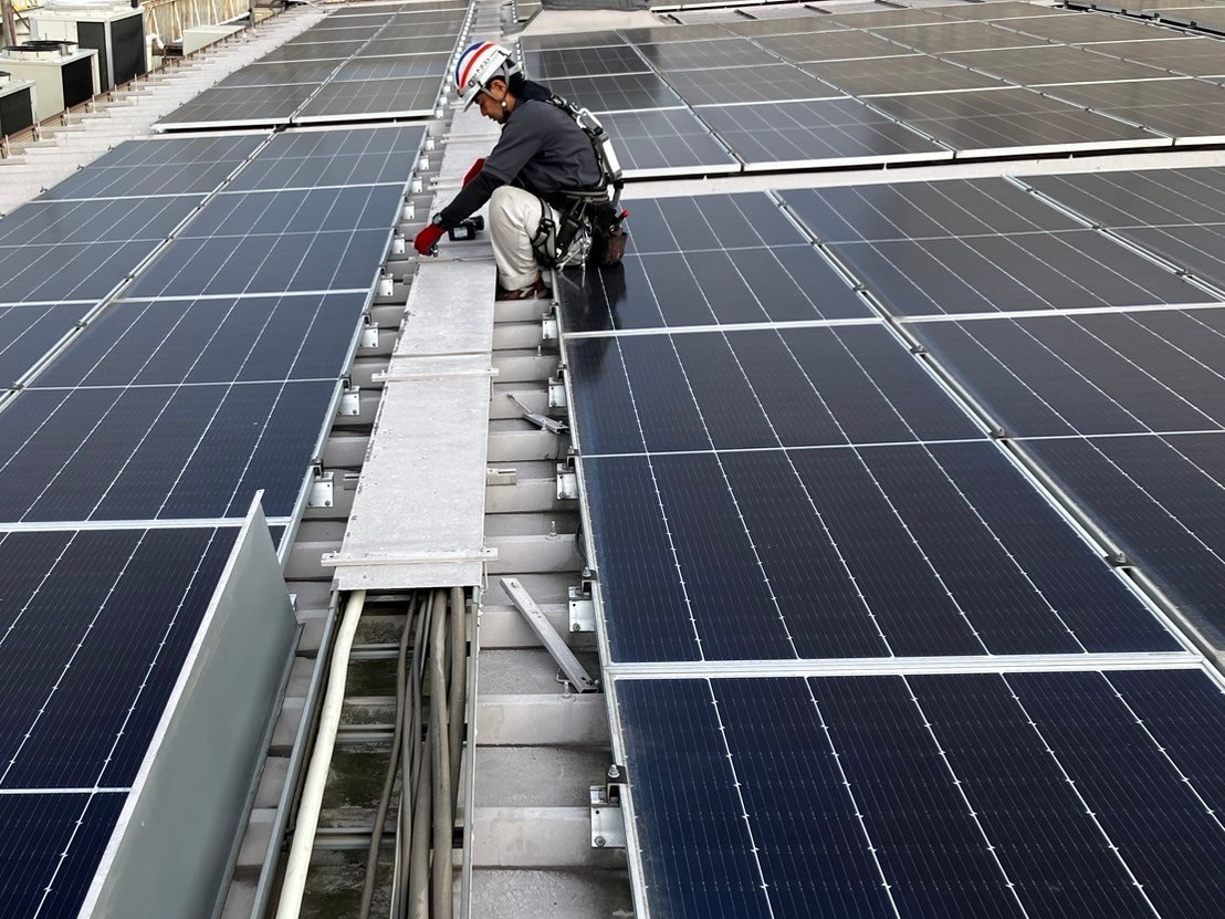 【高圧自家消費型】太陽光パネル 配線経路の確認