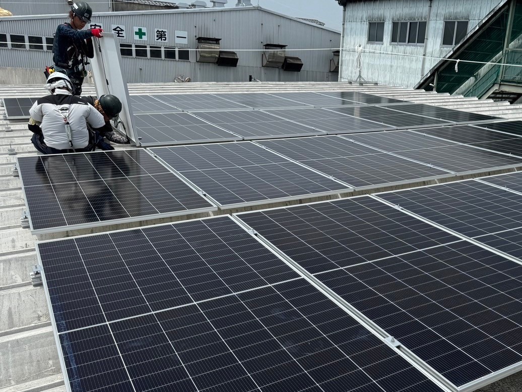【高圧自家消費型】太陽光パネル設置工事