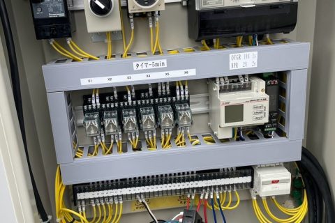 【高圧受変電設備】保護継電器・制御盤改造工事