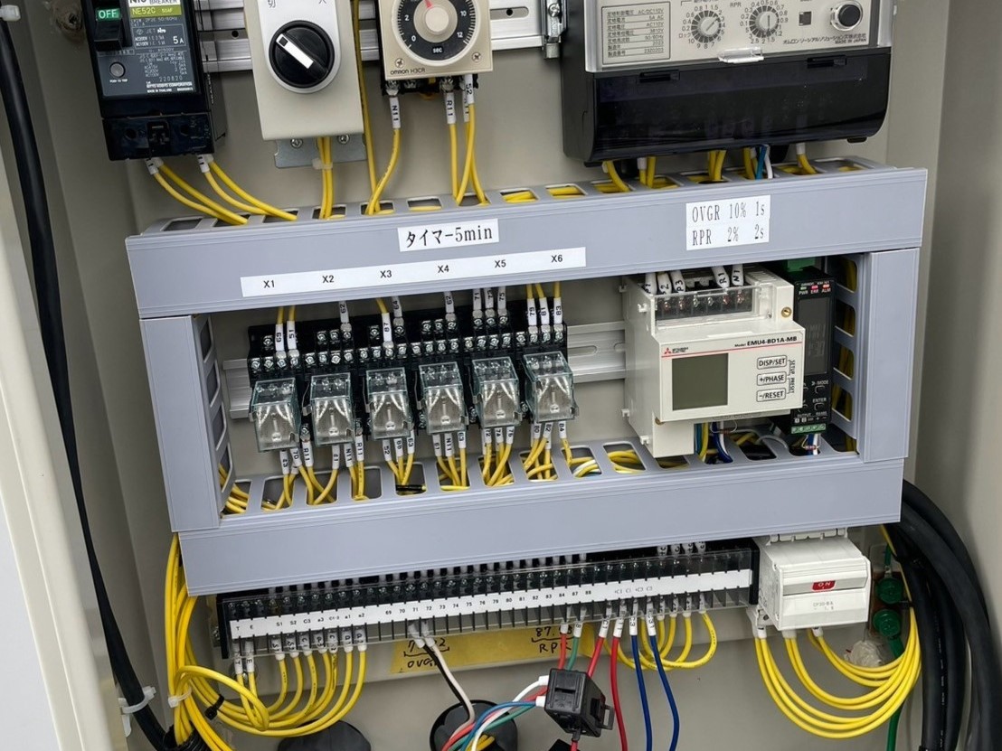 【高圧受変電設備】保護継電器・制御盤改造工事
