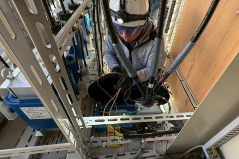 【高圧受変電設備】高圧ケーブル接続作業