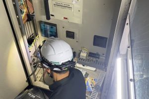 【高圧受変電設備】盤内配線・制御機器取付作業