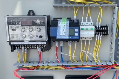 【高圧受変電設備】保護継電器・マルチメーター設置