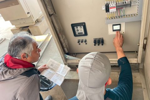 【高圧受変電設備工事】高圧受変電設備の試験調整を実施