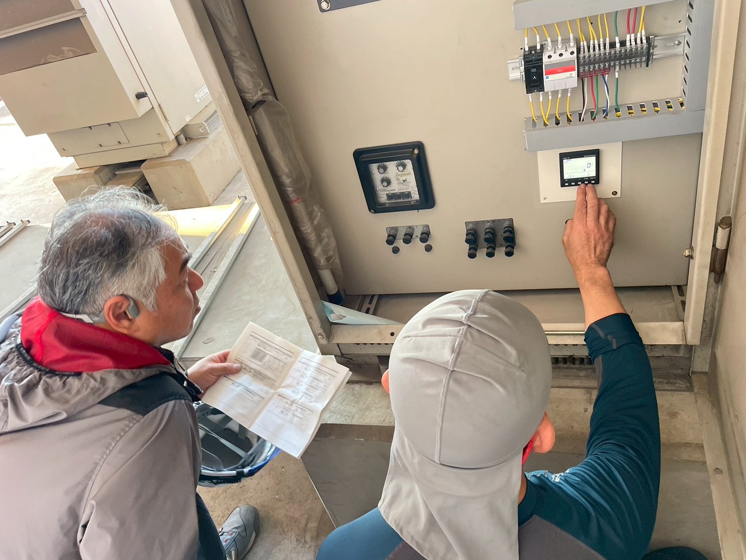 【高圧受変電設備工事】高圧受変電設備の試験調整を実施
