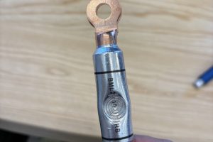 【その他】アルミケーブル圧縮端子の施工完成