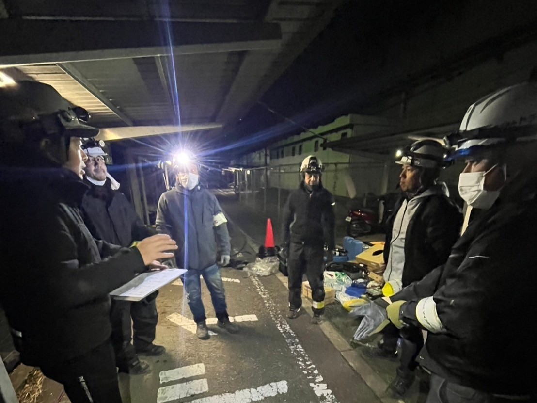 【高圧受変電設備】停電作業前の安全ミーティング