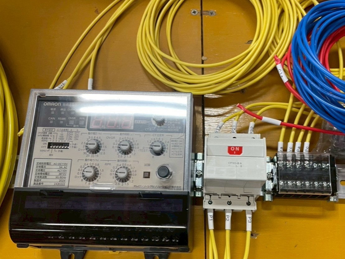 【高圧受変電設備】OVGR・RPR継電器更新工事