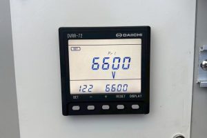 【高圧受変電設備工事】継電器（DVRR-72）動作確認
