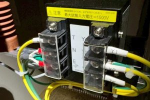 【高圧受変電設備】制御電源トランスの配線