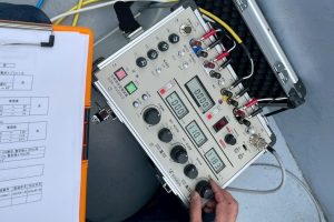 【高圧受変電設備】専用試験器による動作確認