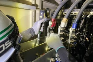 【高圧受変電設備】高圧ケーブル端末の締付け・接続確認