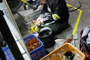 【高圧受変電設備】制御ケーブル端末処理・配線準備
