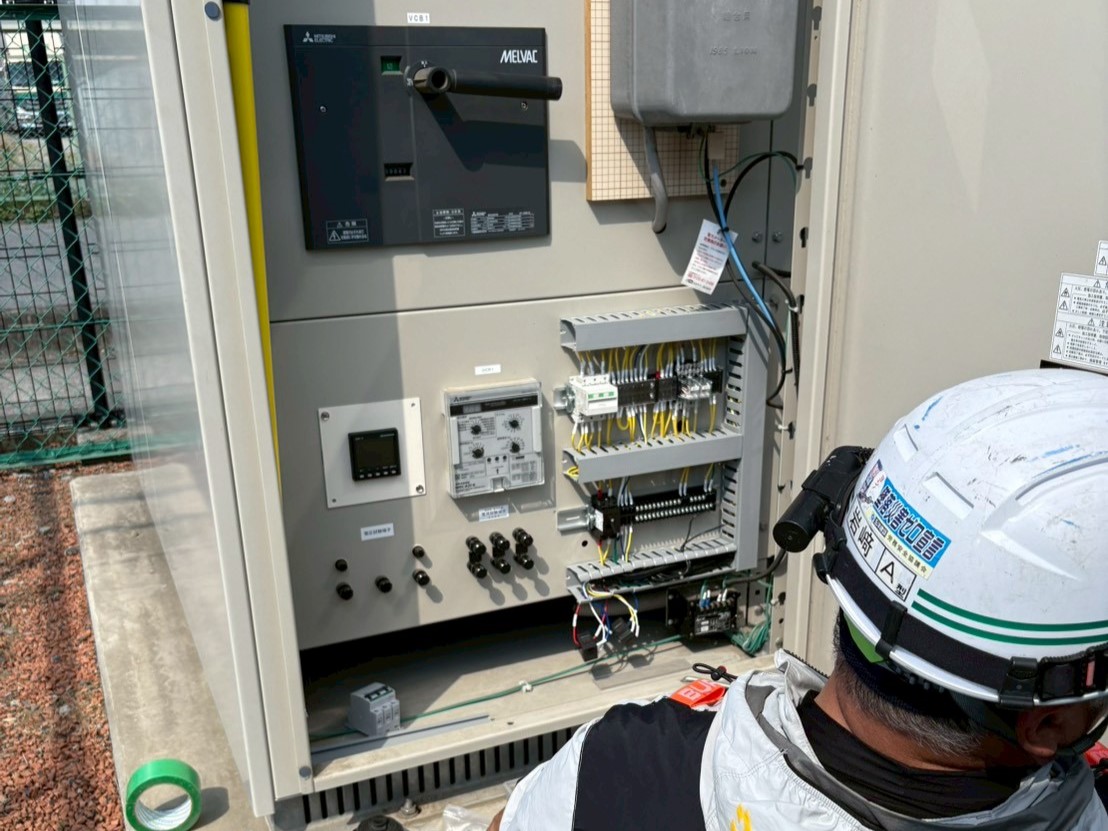 【高圧受変電設備工事】高圧受変電盤改修工事