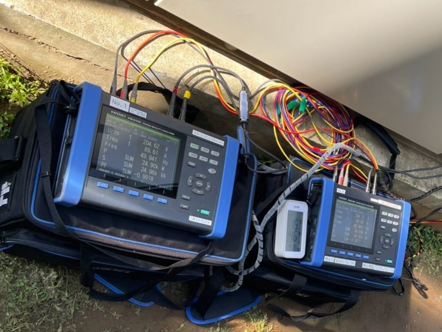 【各種試験】PQ3100・2台による同時測定