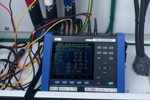 【各種試験】負荷試験（出力試験）を実施