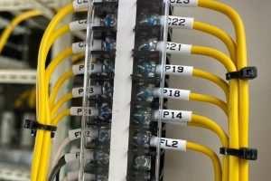 【高圧受変電設備】端子台結線・配線整理