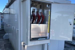 【太陽光発電設備】既存キュービクルへの増設用高圧盤（ボックス）の据付・設置工事