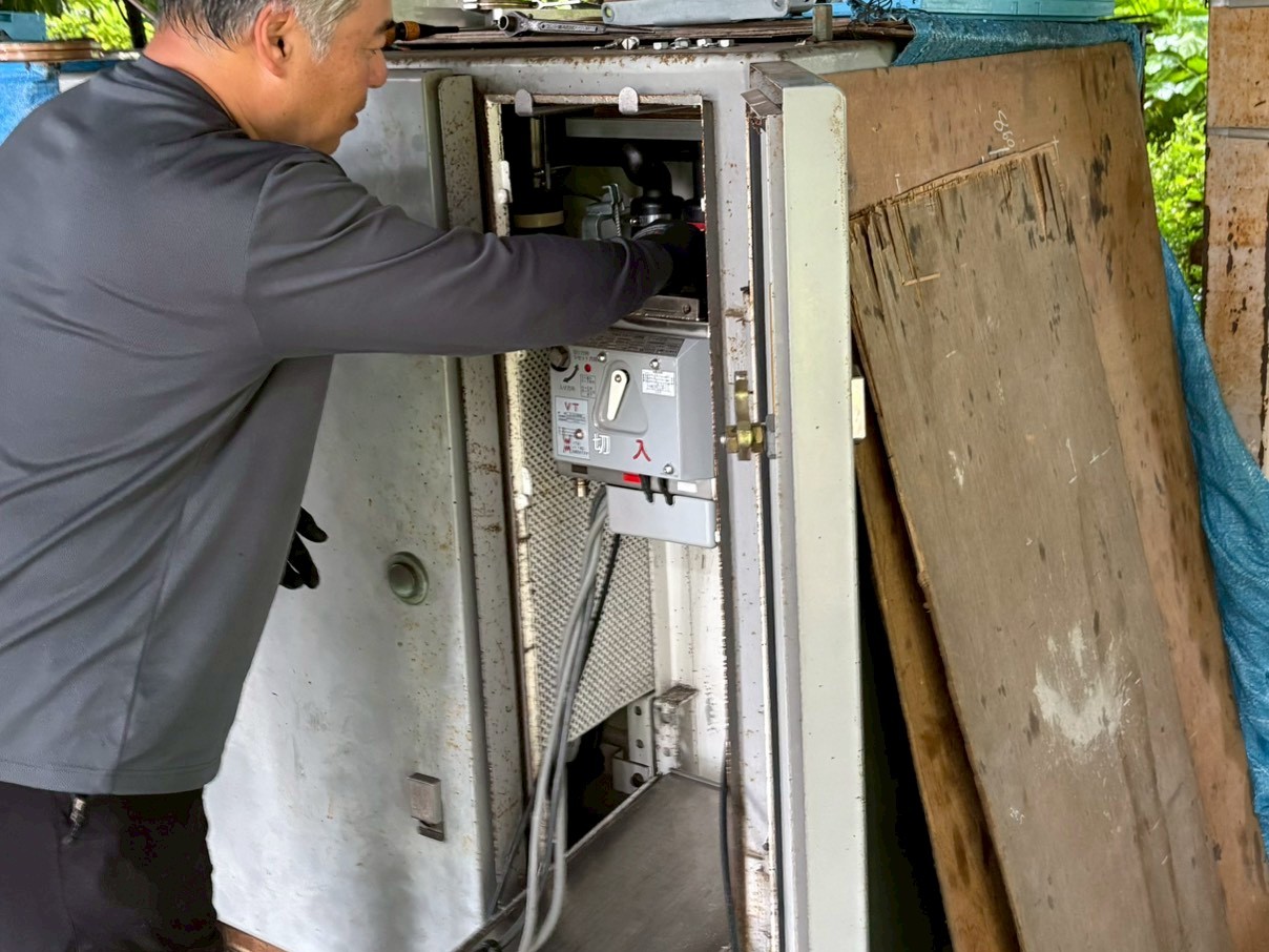 【UGS講習】UGS盤内でのVTスイッチ操作確認