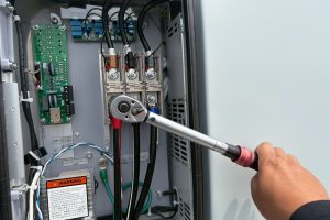 【高圧自家消費型】端子のトルク管理