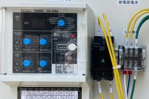 【高圧受変電設備】太陽光継電器（OVGR・RPR）設置工事