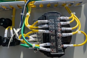 【その他】マルチメーター裏面 配線接続状況