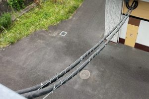 【高圧自家消費型】配管敷設によるケーブル保護配線
