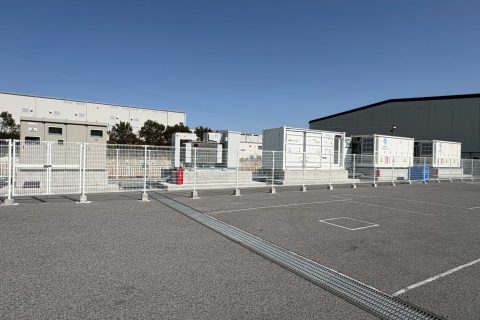 【系統用蓄電所】BESS設置工事完了