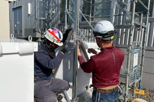【高圧自家消費型】パワーコンディショナ架台組立・設置工事