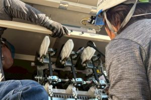 【高圧受変電設備】高圧負荷開閉器（LBS）据付・調整作業