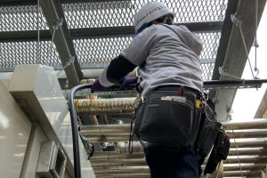 【高圧受変電設備】高圧受変電盤改修に伴う電線管施工
