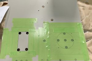 【その他】太陽光用饋電盤_盤面加工・機器取付用開口作業