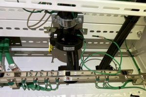 【高圧受変電設備】零相変流器（ZCT）・接地線施工状況